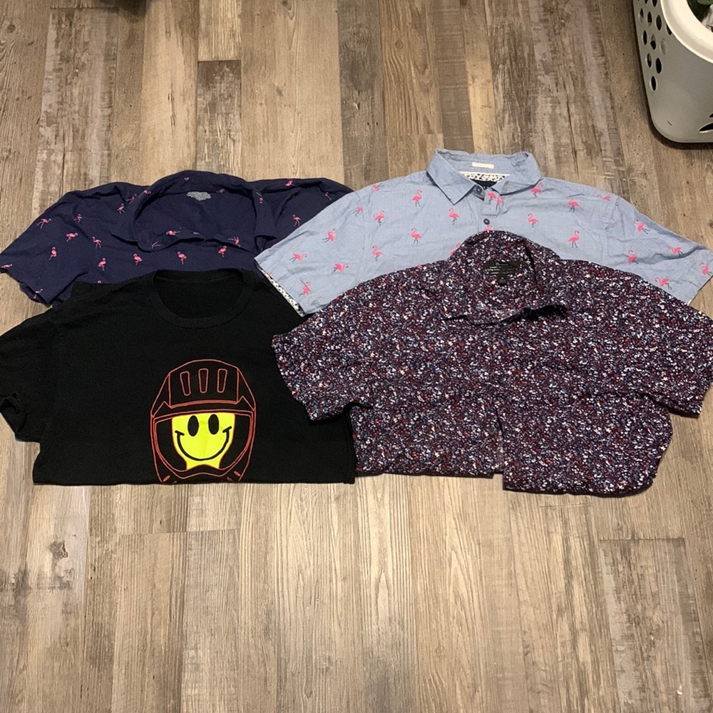 5/$25 Miscellaneous men’s shirt bundle